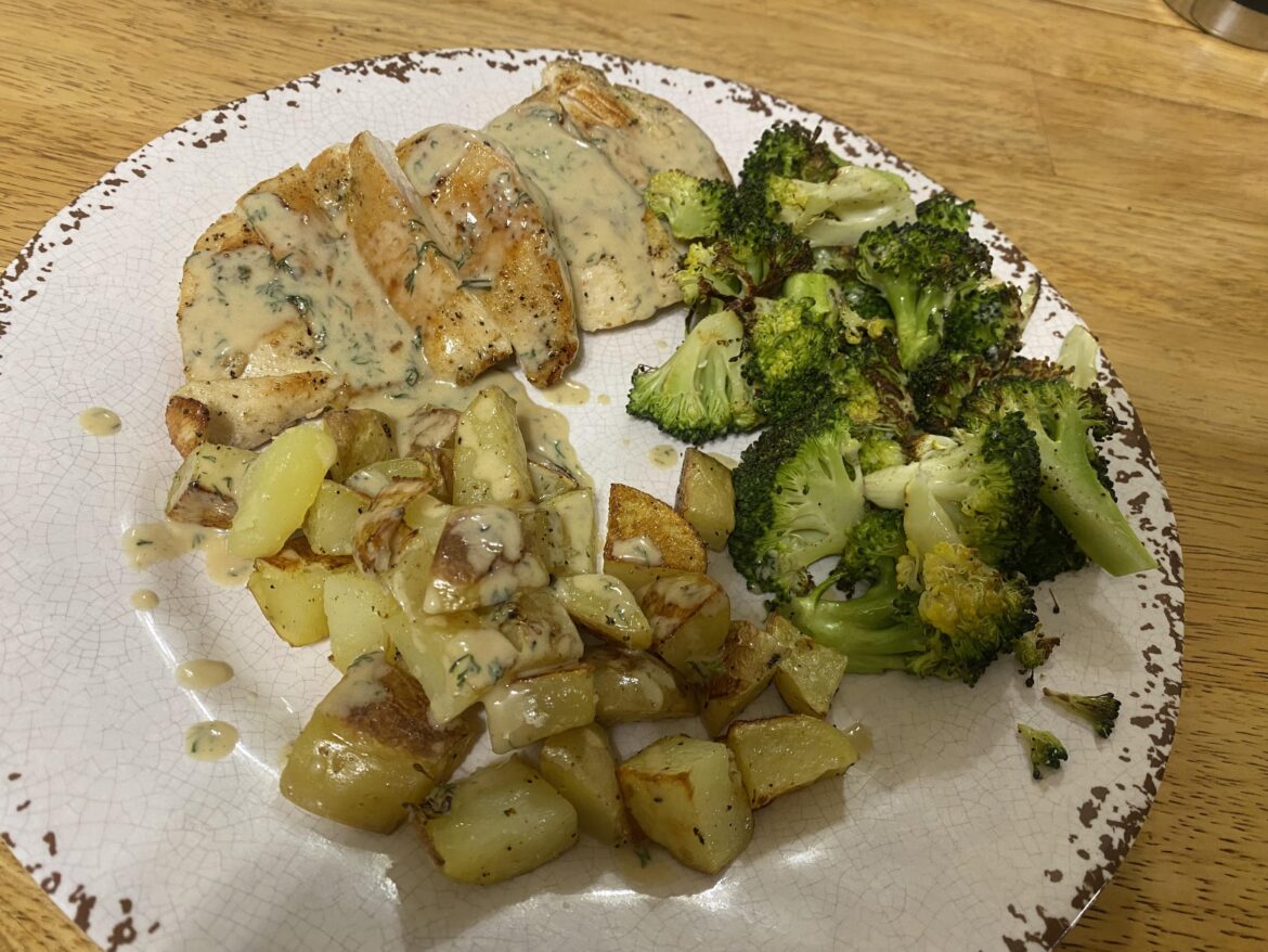 Creamy Dijon Dill Chicken