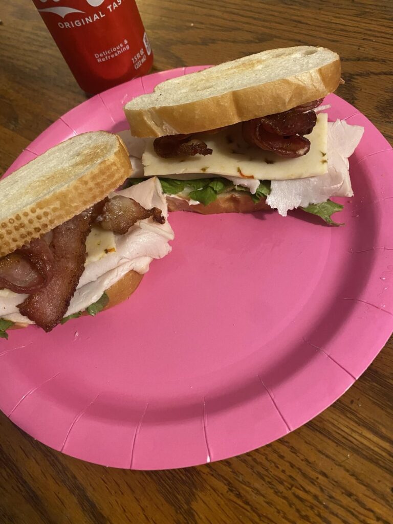 I tried to get a better pic but I ate it lol