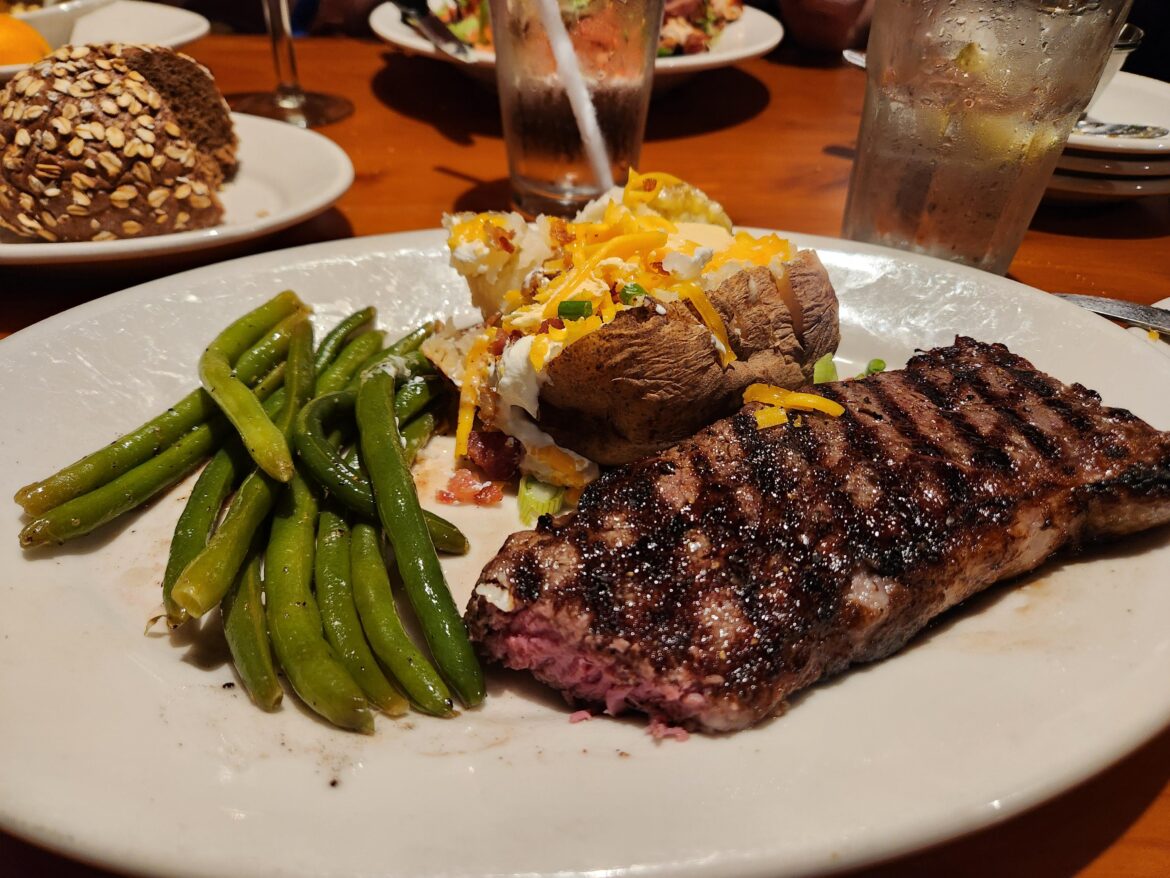 New york steak - Black Angus ($32)