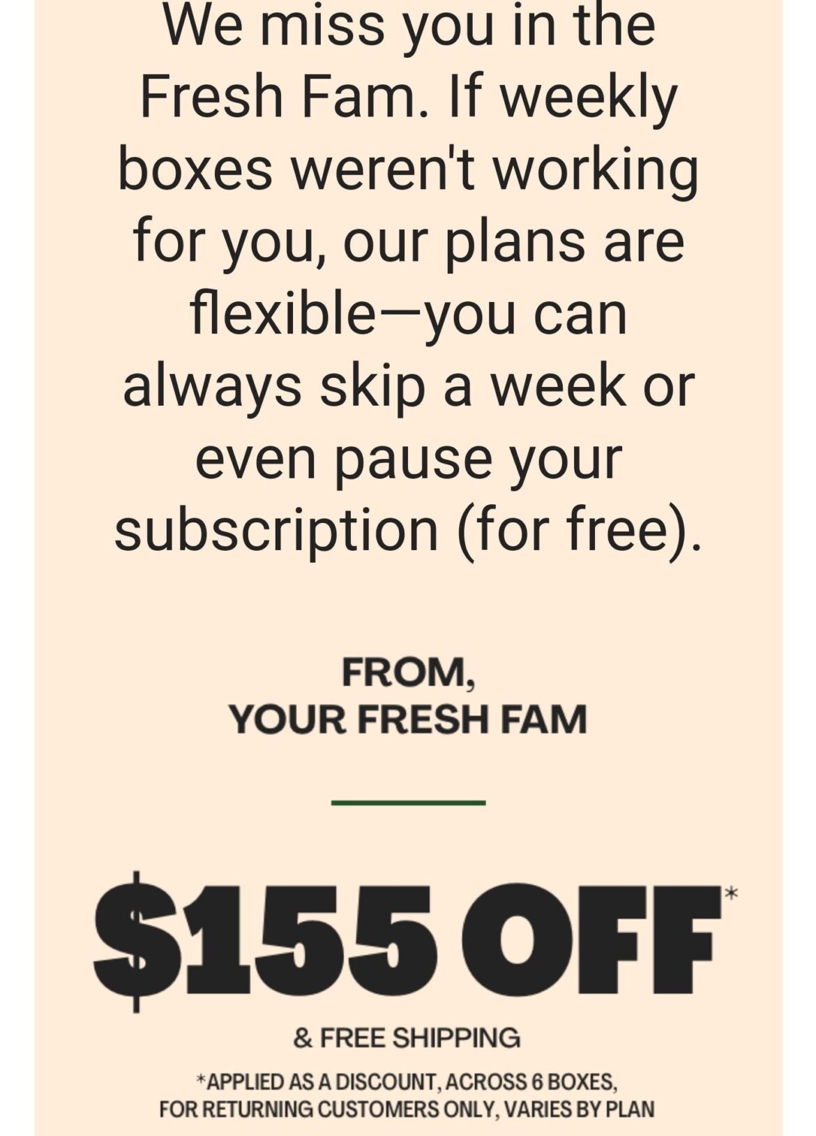 Does the discount get bigger?