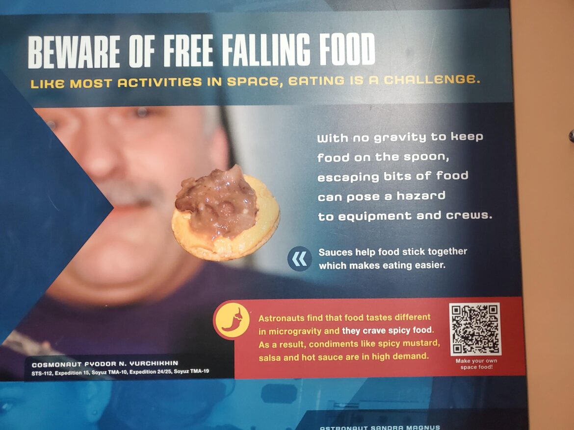 Astronauts are spice fiends too!