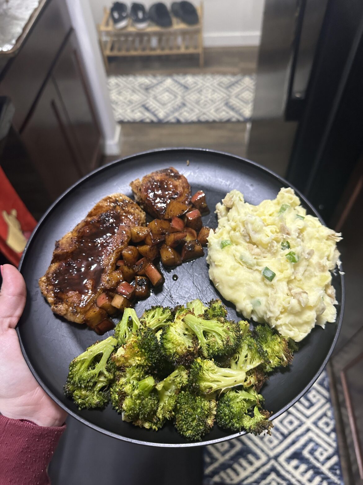 Brown Sugar Bourbon Pork Chops
