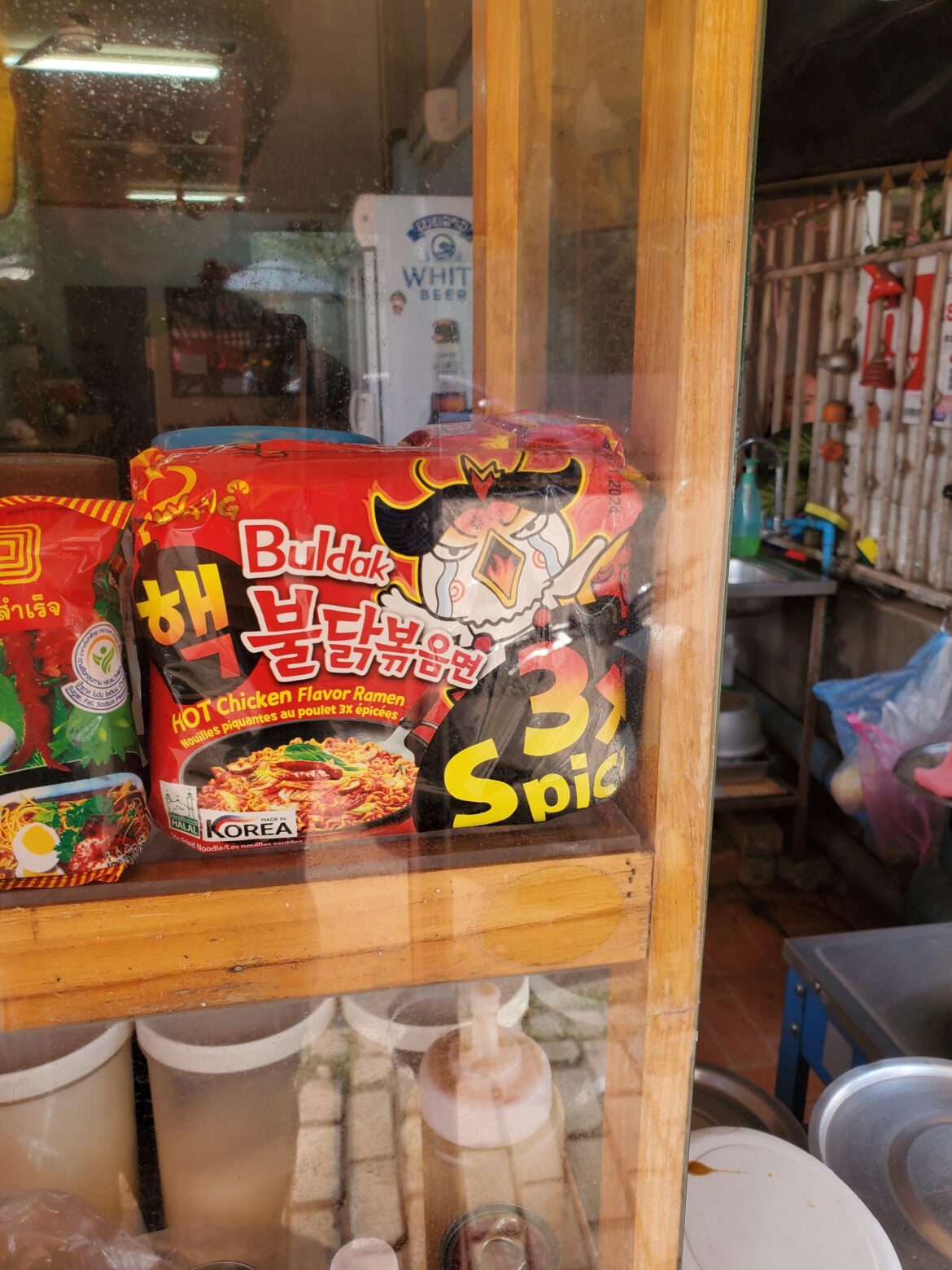 Found a restaurant in Laos that serves the infamous 3x