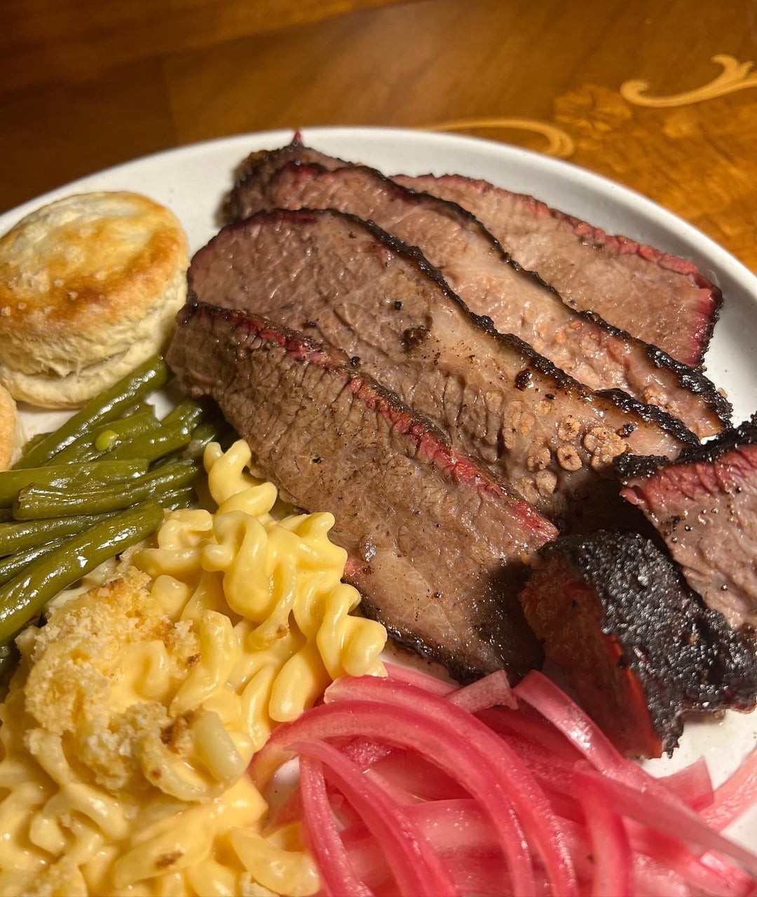 er Kettle Prime Brisket Dining and Cooking