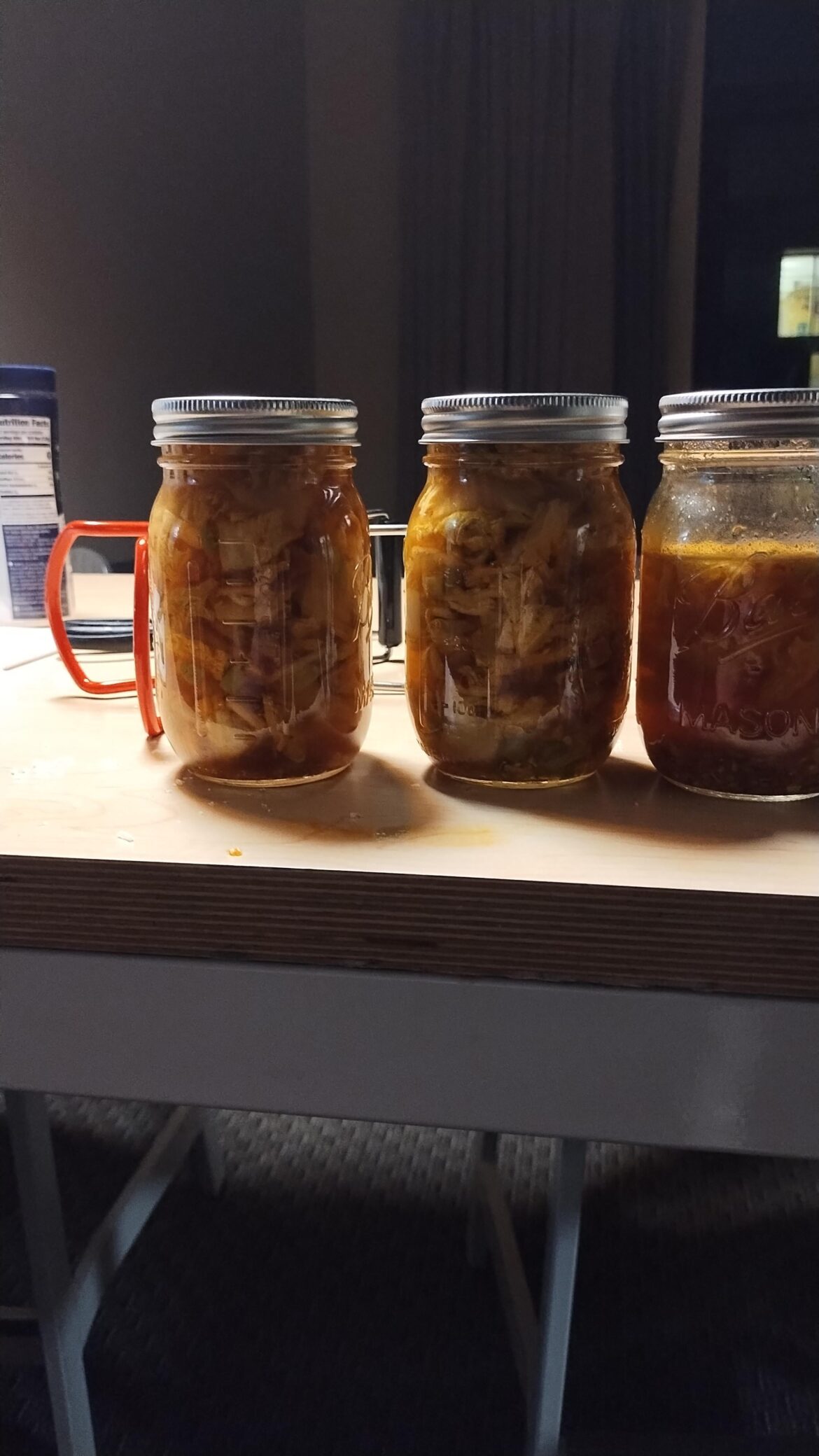 First Batch of Kimchi. Are they shelf safe?