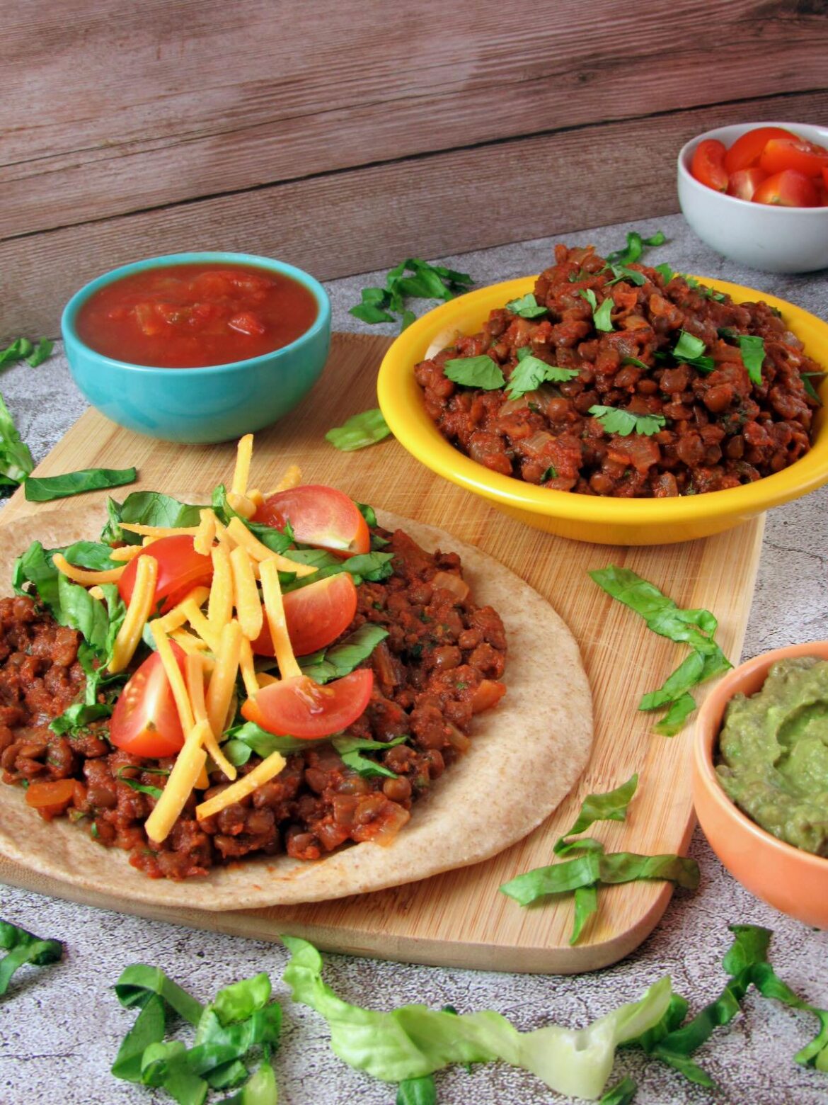 Vegan Lentil Taco Meat