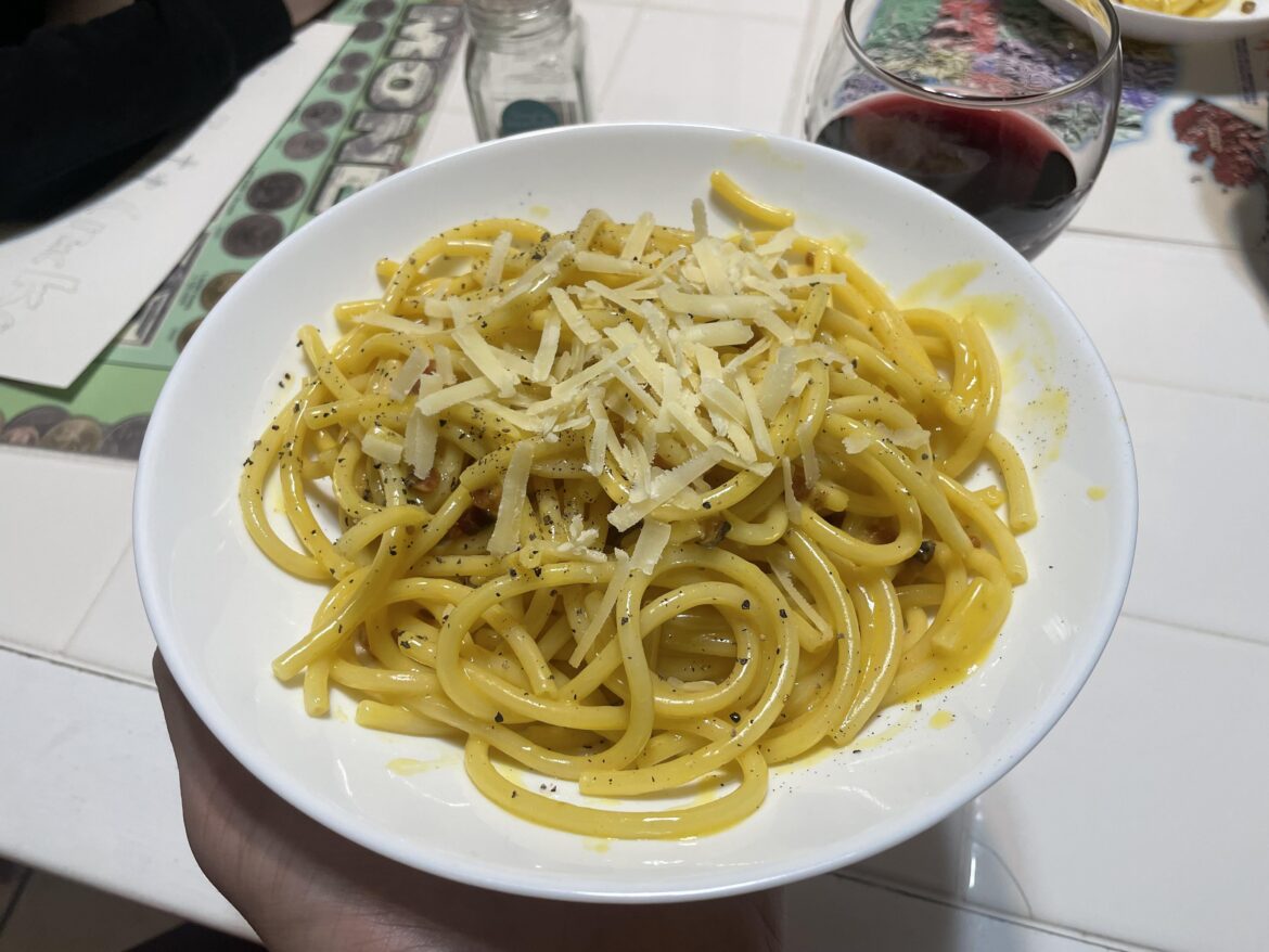 Spaghetti carbonara