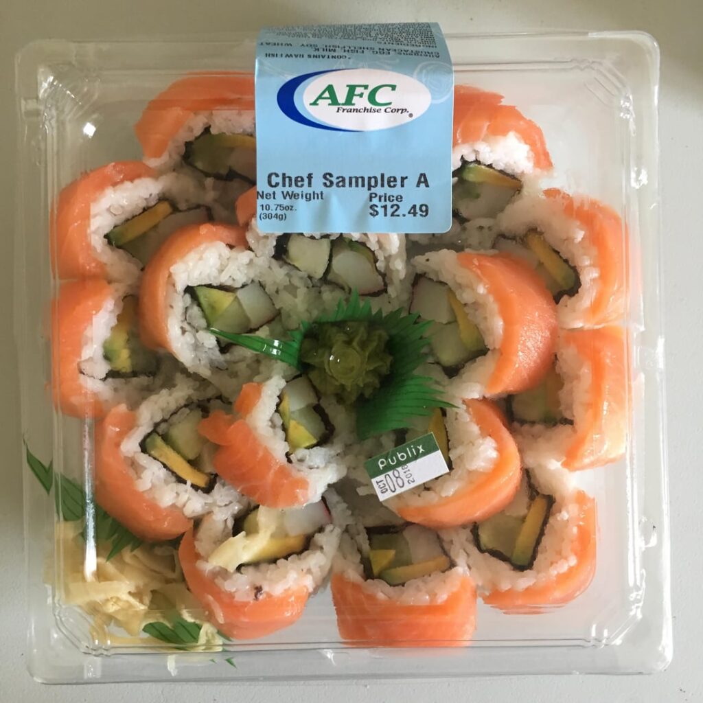 Supermarket Sushi: Yet Another AFC Chef Sampler A