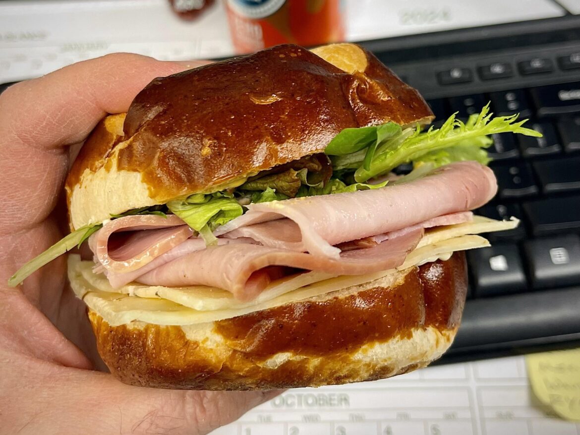 I don’t have anything profound to share, I just thought my sandwich looked photogenic.