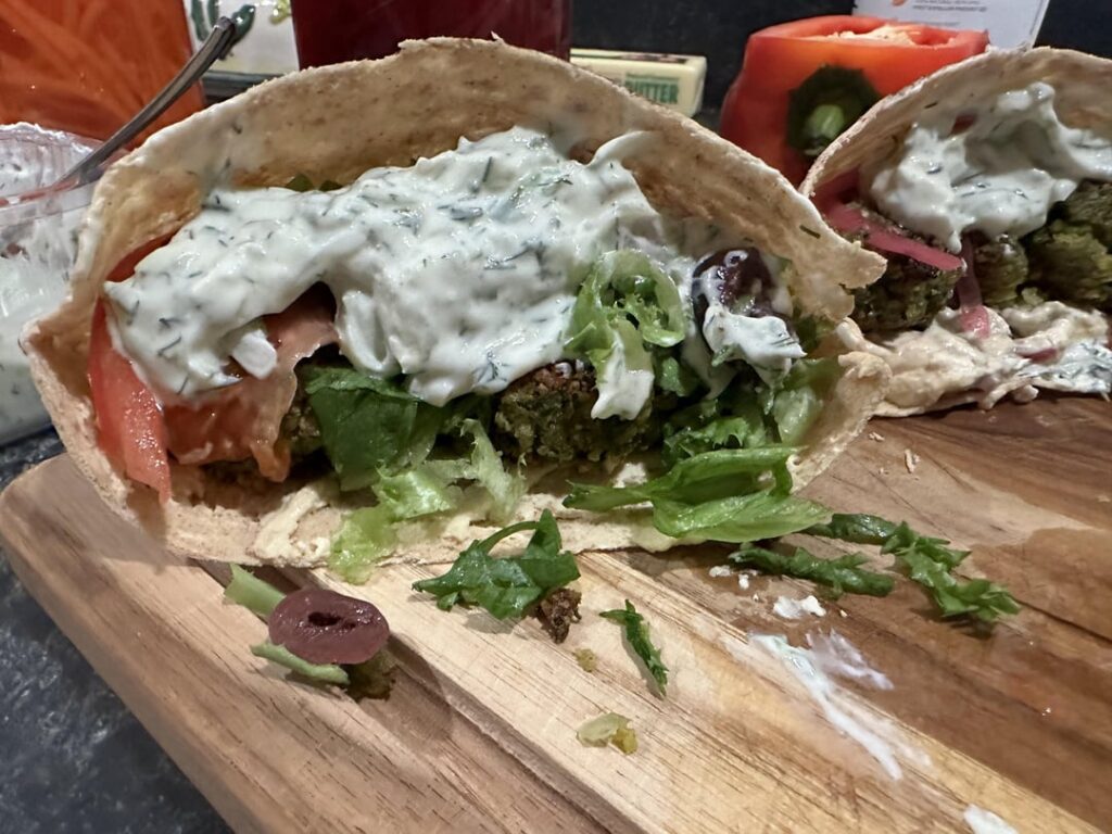 Falafel Pitas
