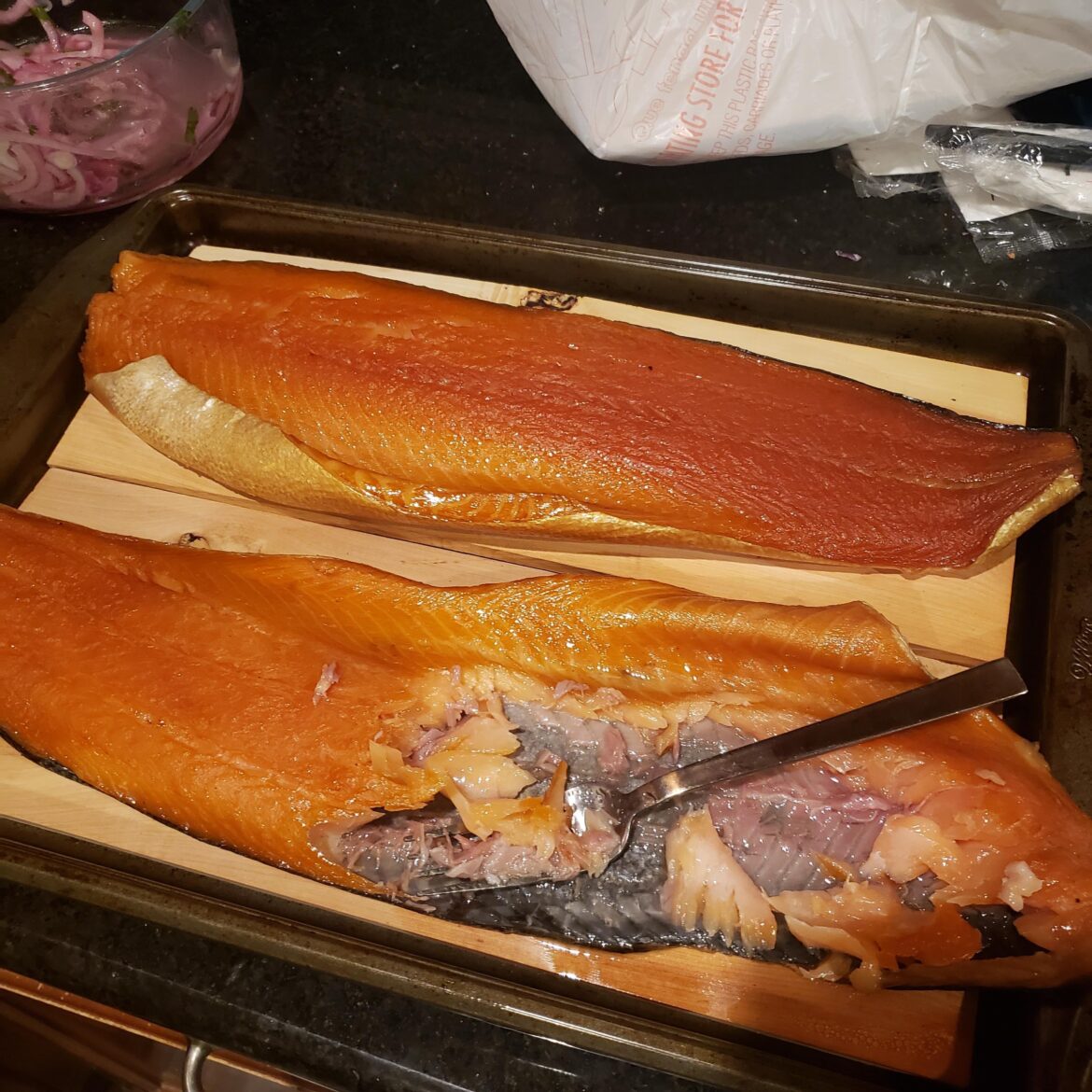 [Homemade] smoked salmon