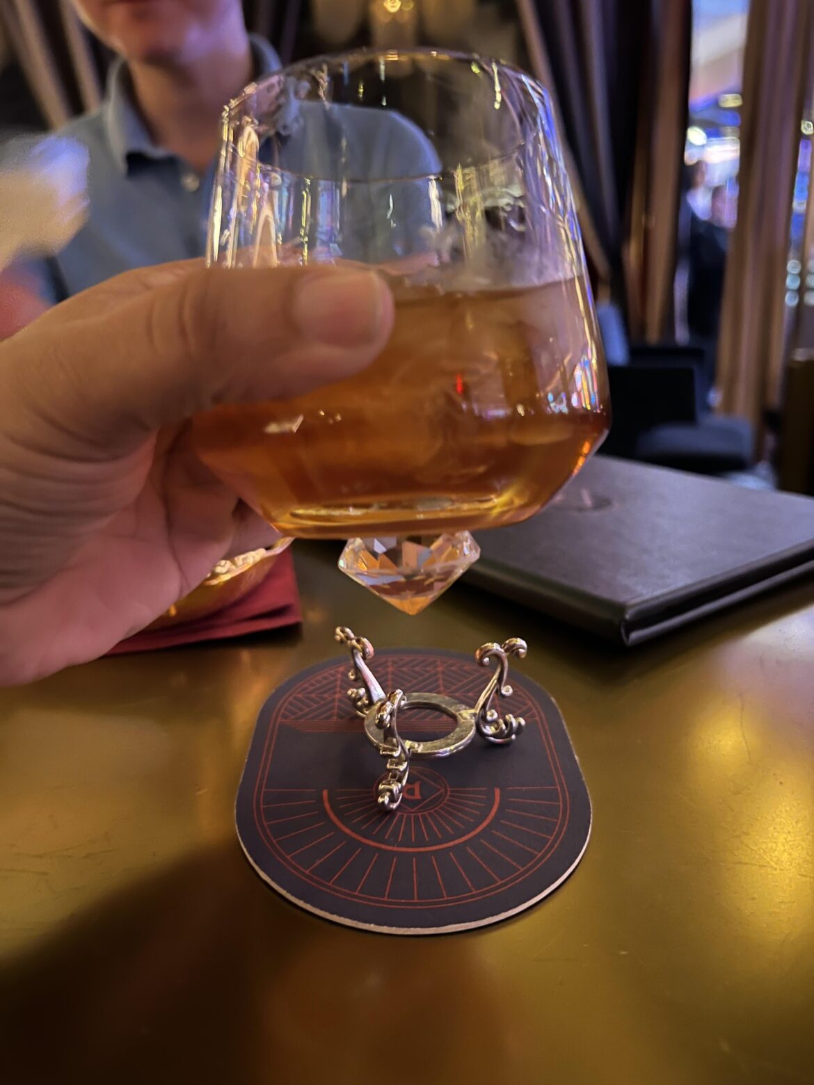 A glass that can only be kept in its dock in a certain way? This is a we want cups situation.