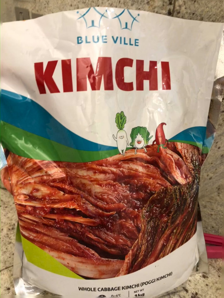 Kimchi cheese toastie! Kimchi is more versatile than you think :) Check it out! ***Kimchi adds a burst of delicious flavor and beneficial probiotics to your meals, but be mindful of its sodium levels if you're watching your salt intake.***