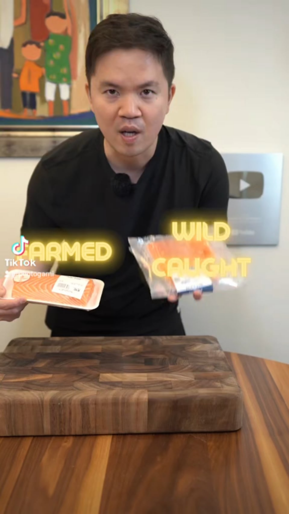 Farmed vs Wild Caught Salmon 🍣