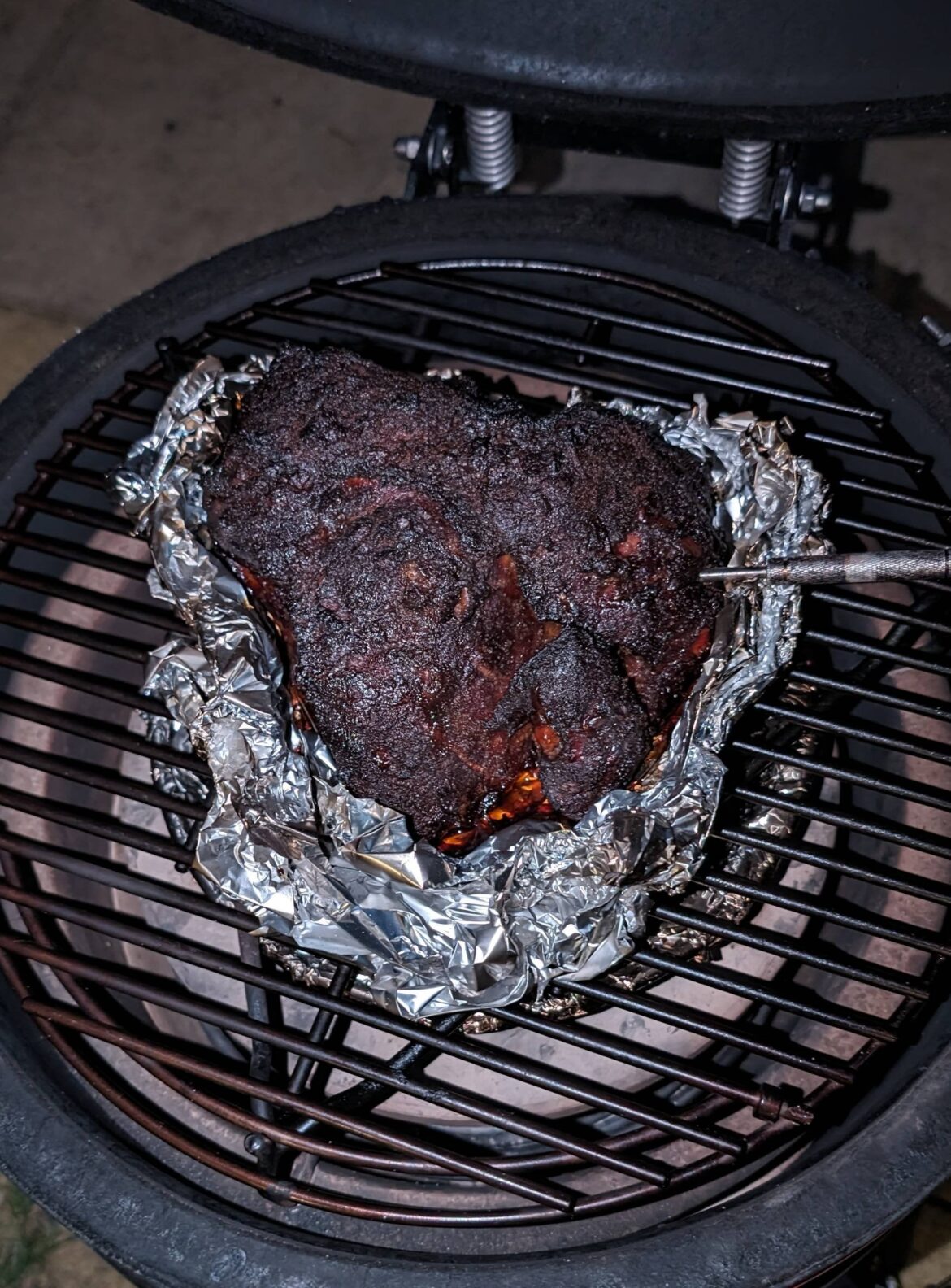 Smoked pork shoulder