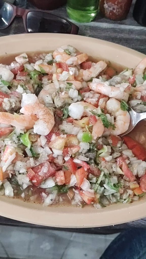 Tengo ganas de un ceviche