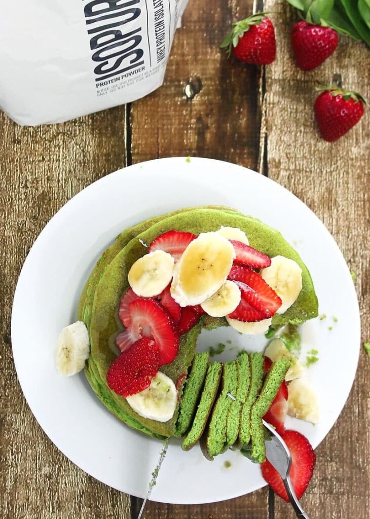 Spinach Banana Pancakes