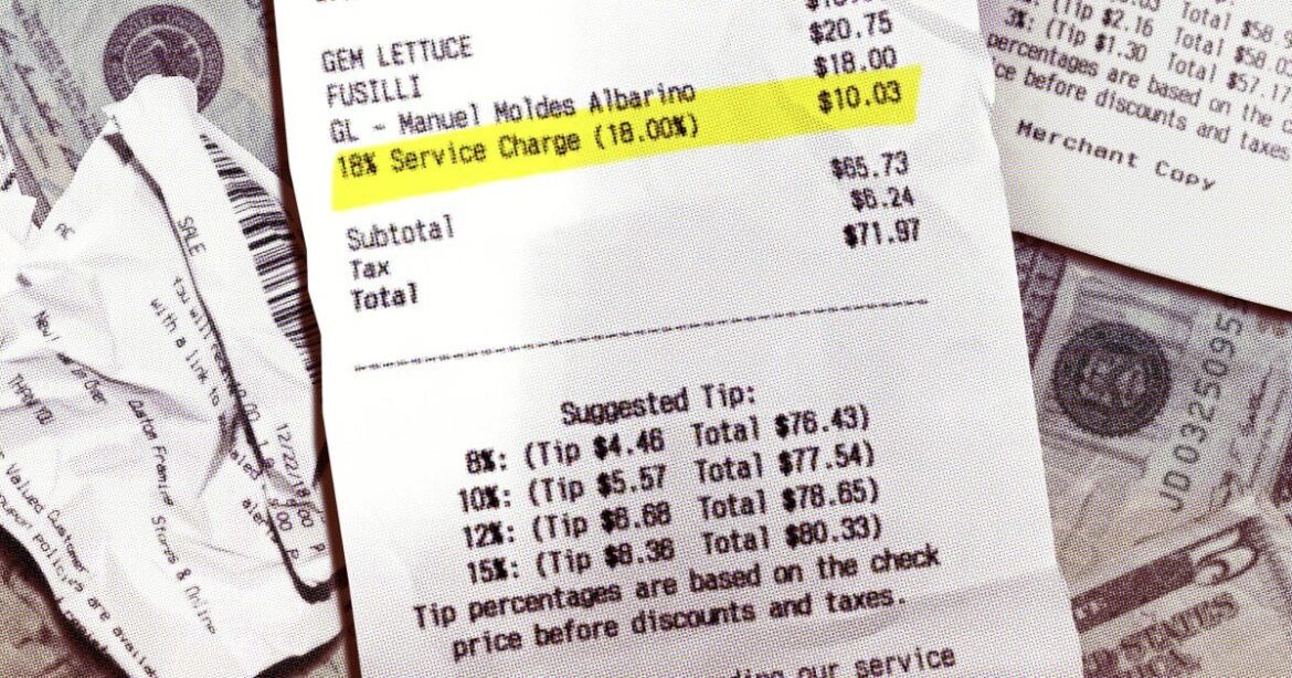 What does a service fee ban mean for diners? Expect that $39 chicken to cost $49
