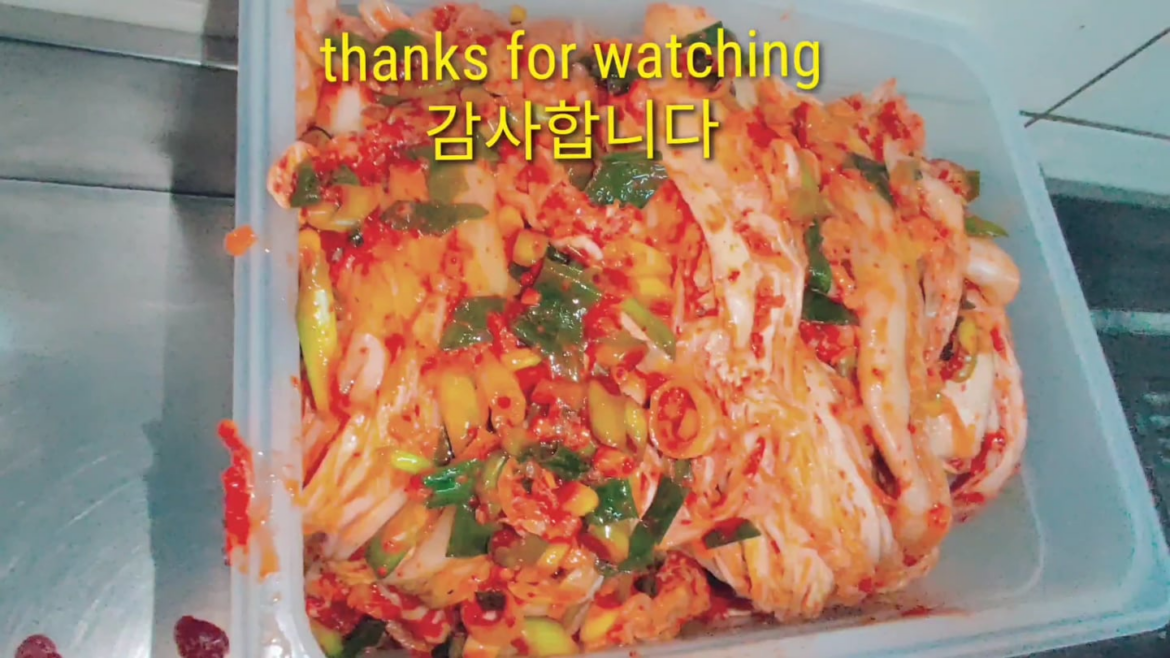 First time making kimchi :)