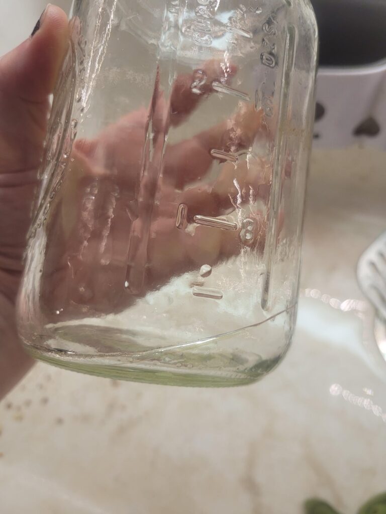 Jar cracked Jar cracked