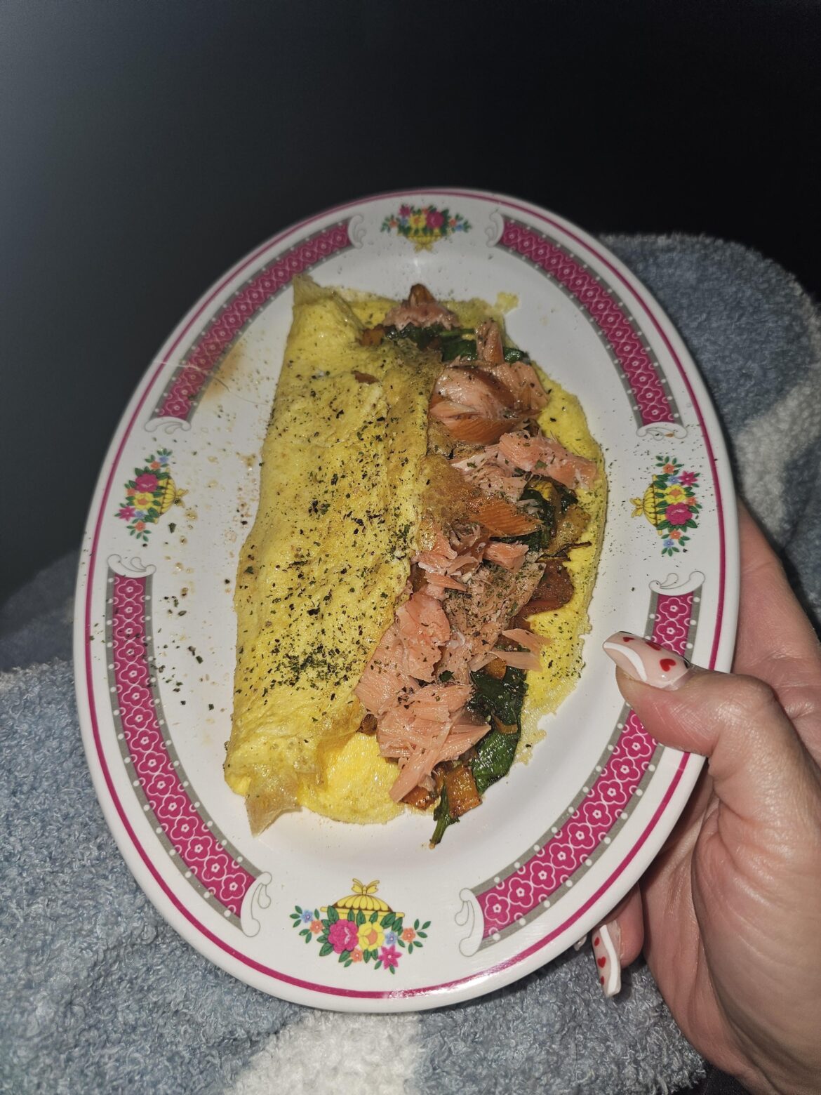 Smoked Salmon Omelet