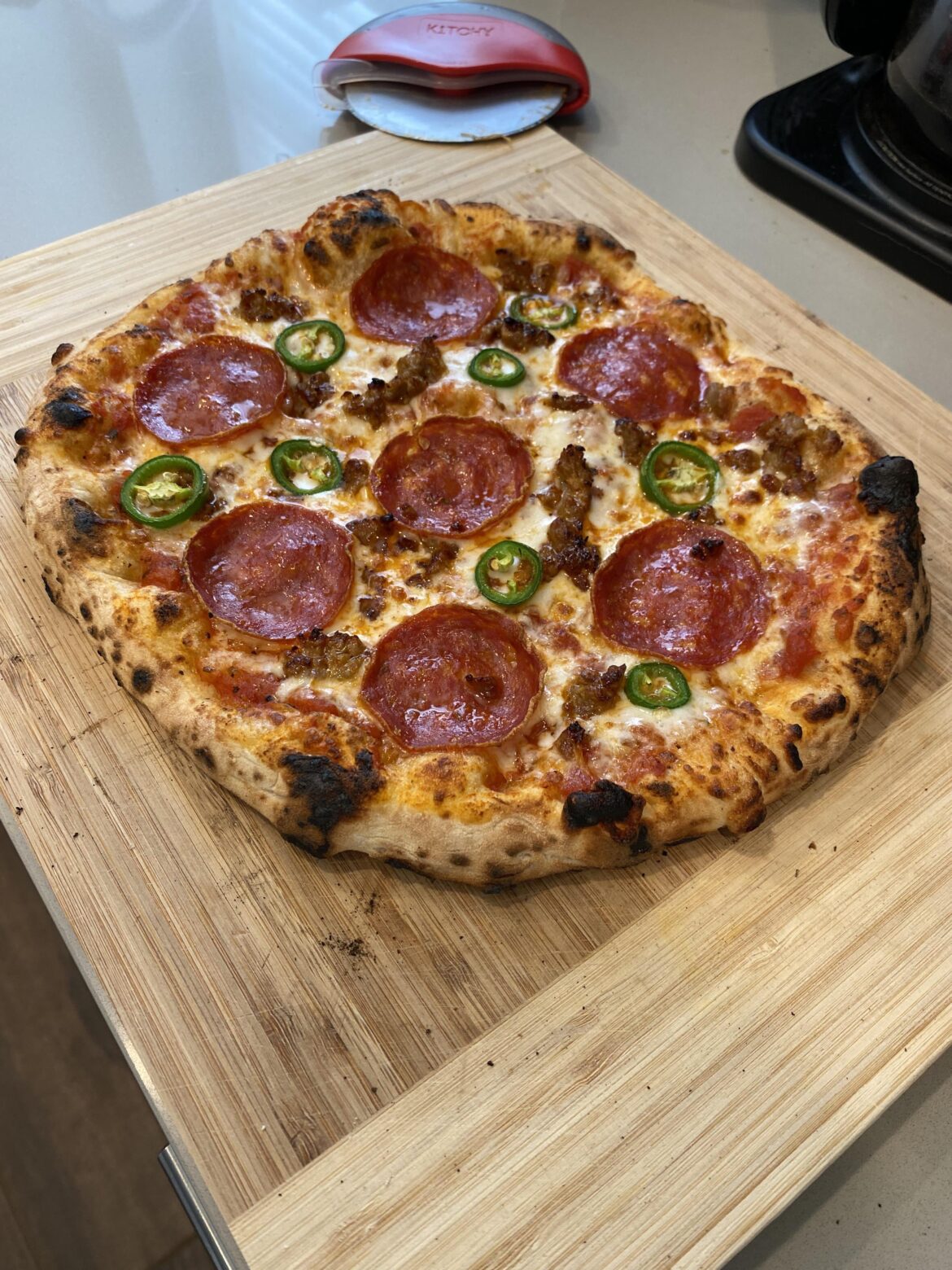 Describe your perfect pizza