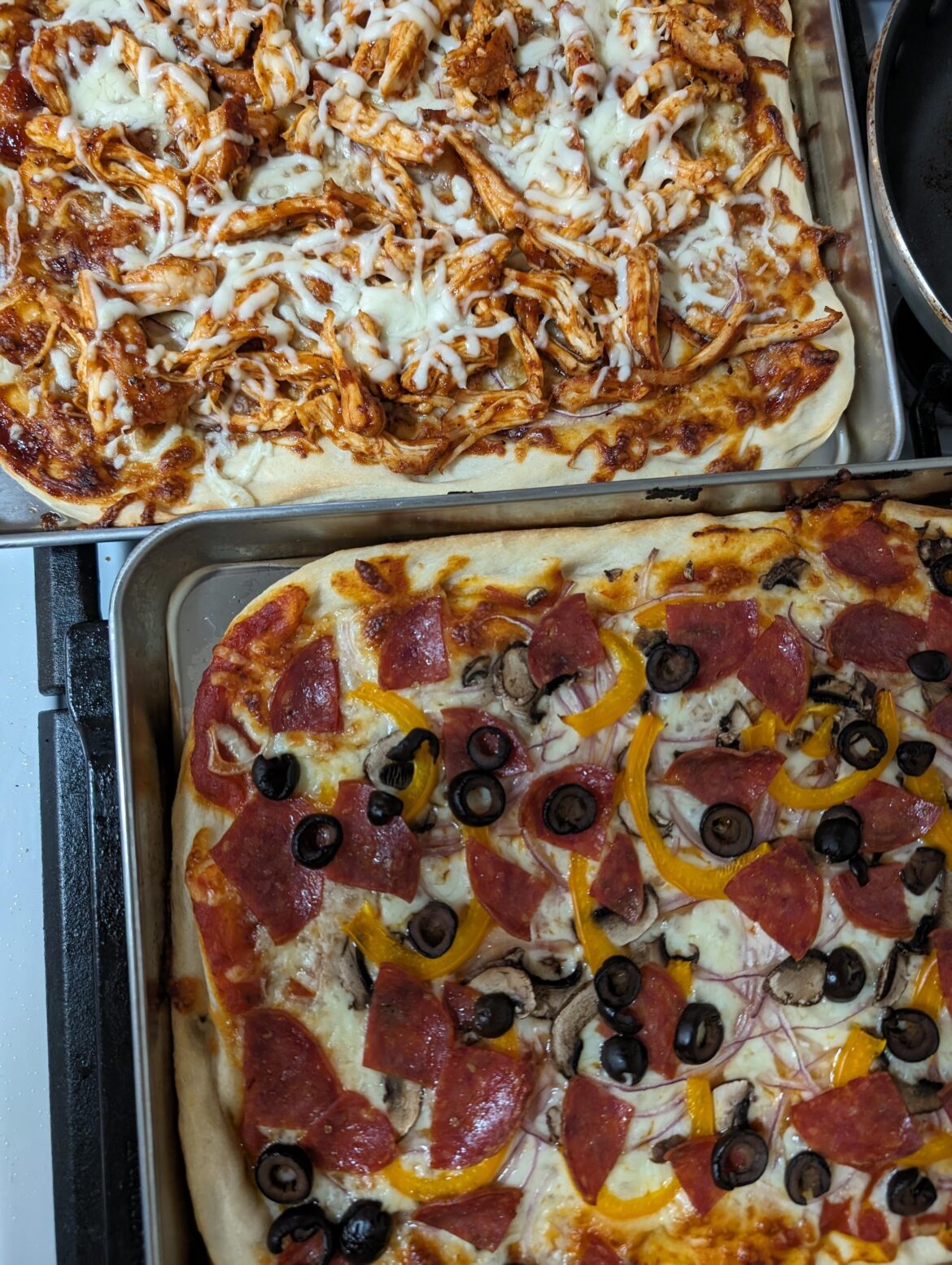 Foolproof BBQ Chicken & Combo Pizzas