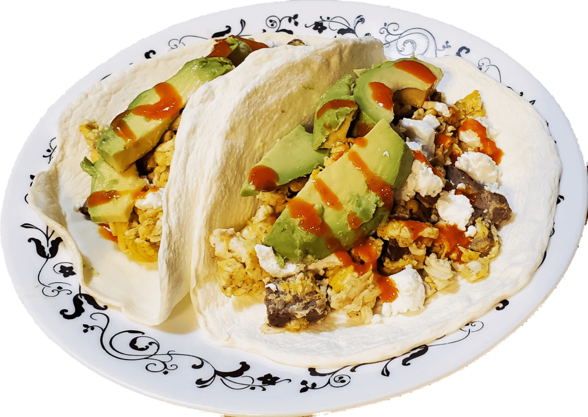 Steak Breakfast Tacos [OC]