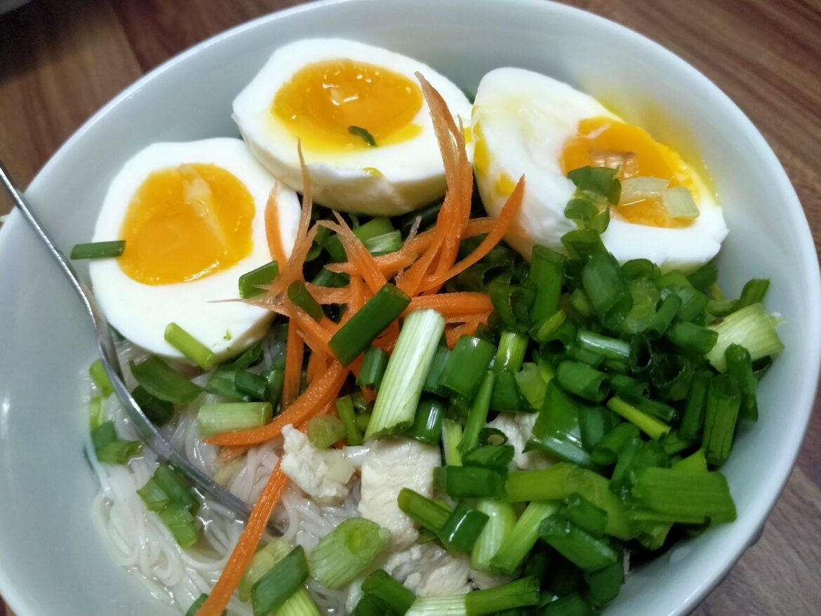 Homemade Japanese noodles