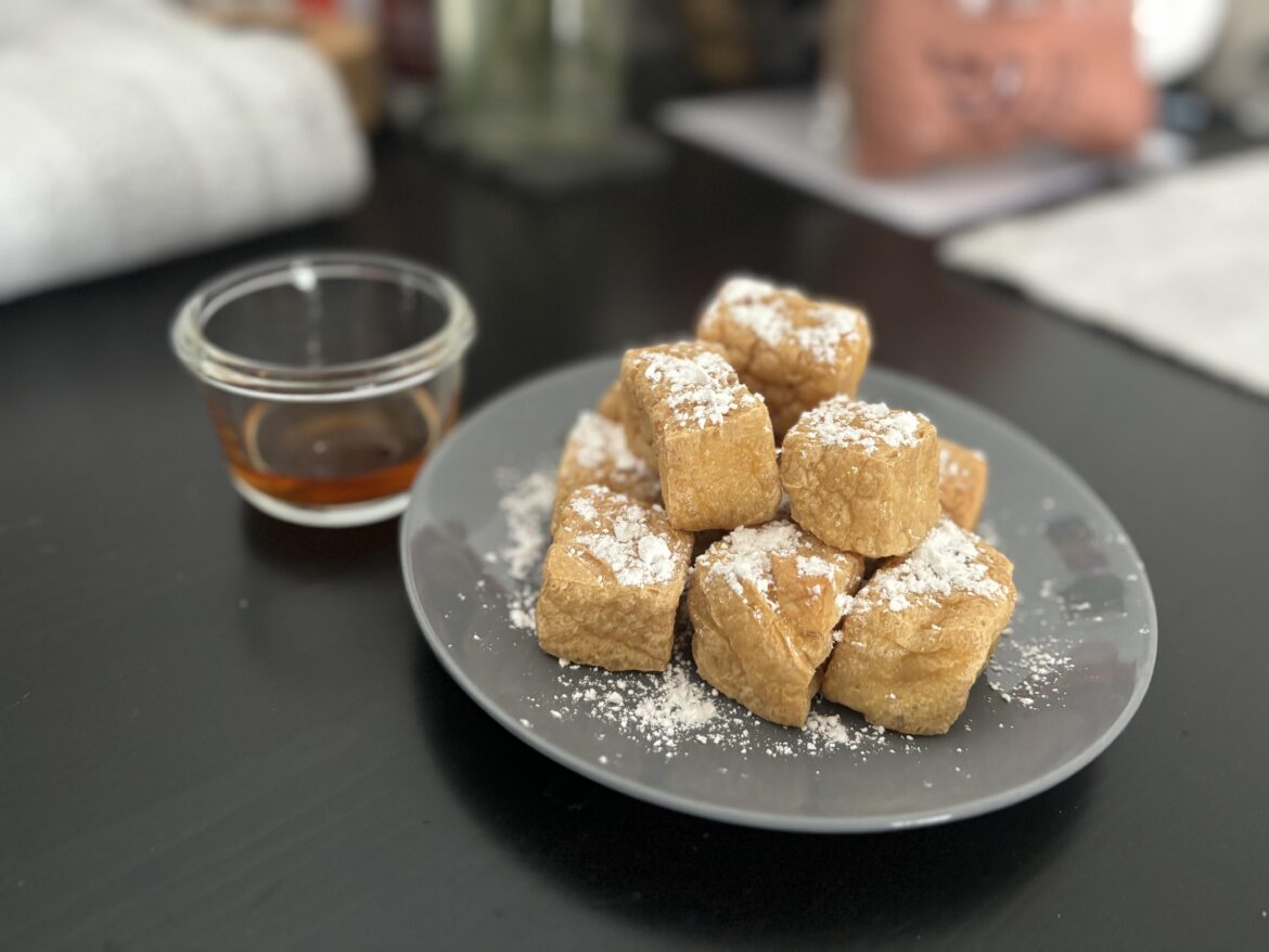 Tofu Puffs French Toast