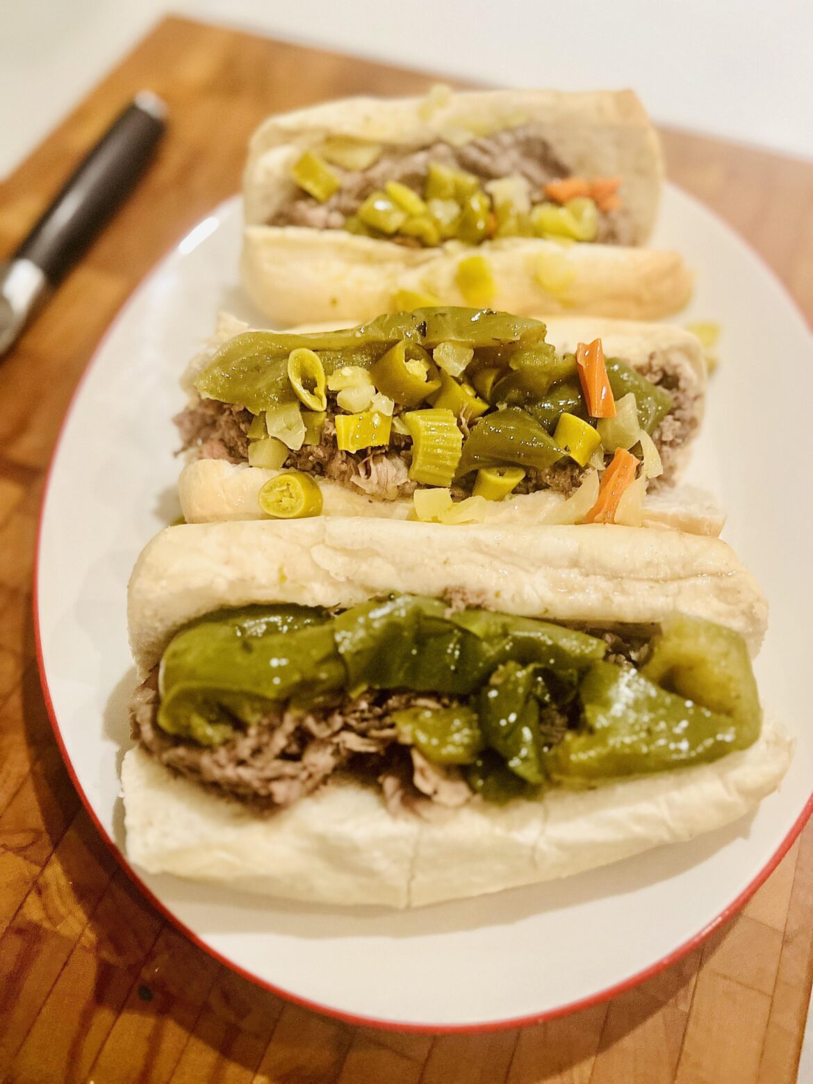 Chicago Italian Beef for the Super bowl