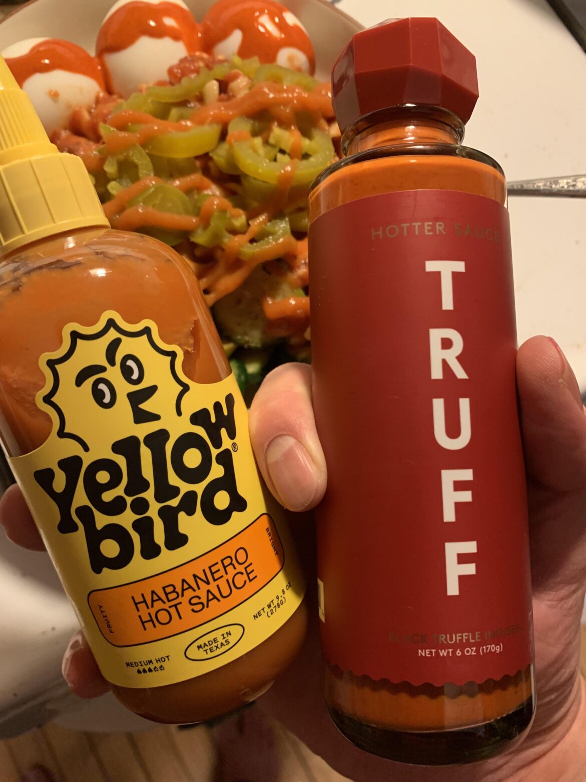 Not but 2 years ago said I’m done with hot sauce that made from anything but peppers. I wasn’t doing it. And until the ass end of December I swore I hated habanero. Well, I’m a believer now! And apparently a LIAR! lol