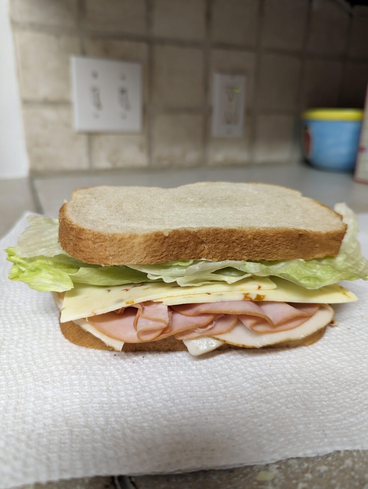 Ham, turkey, ghost pepper jack