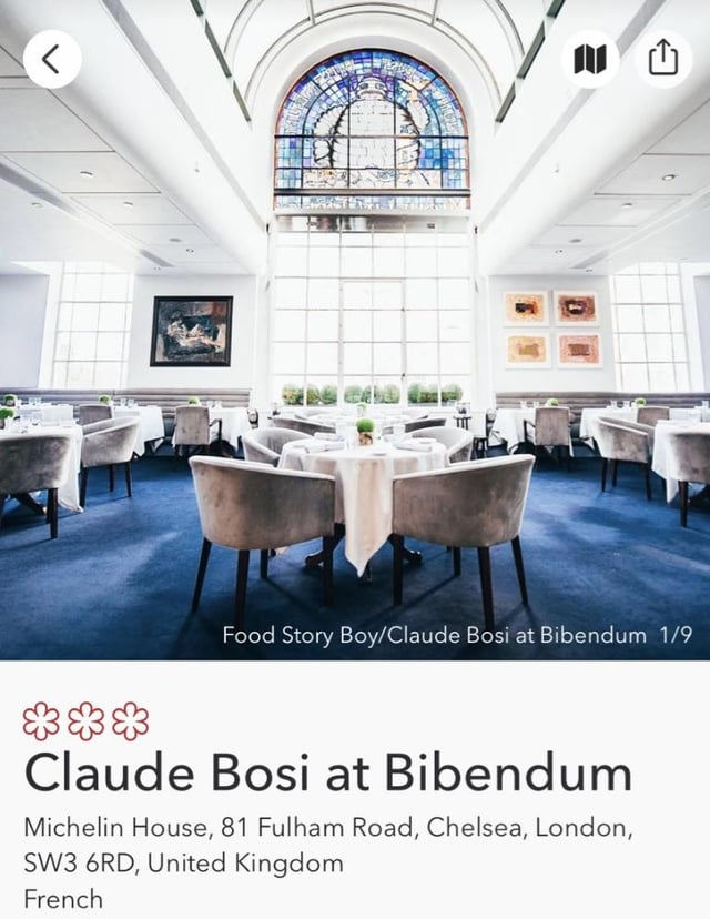 MICHELIN GUIDE UK 2026 visual data 2