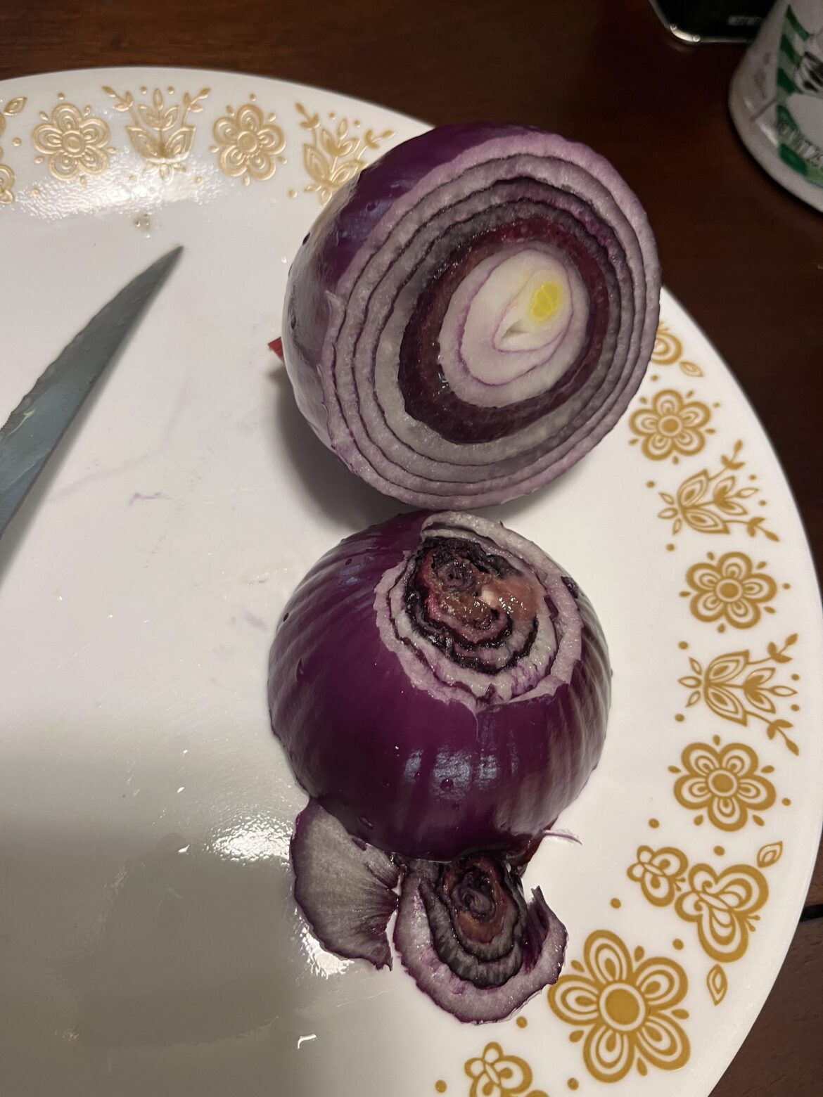 Is this onion spoiled? Just bought yesterday :/