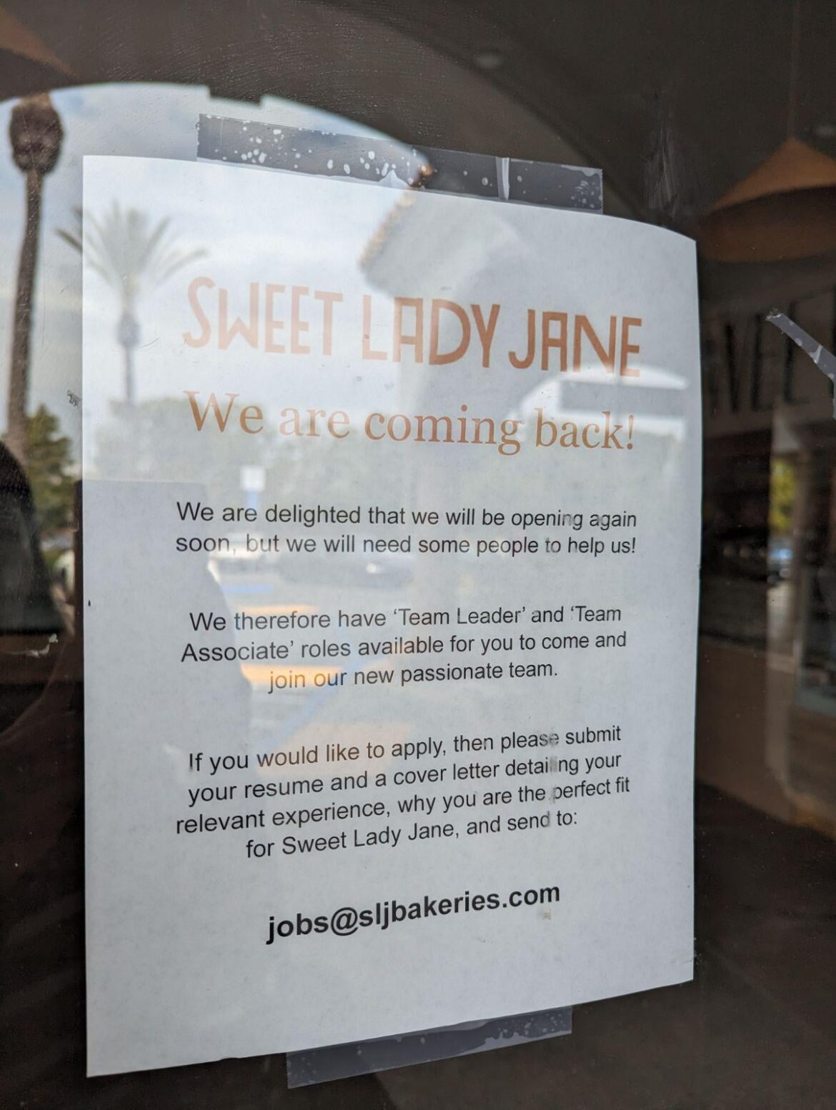 Sweet Lady Jane coming back??