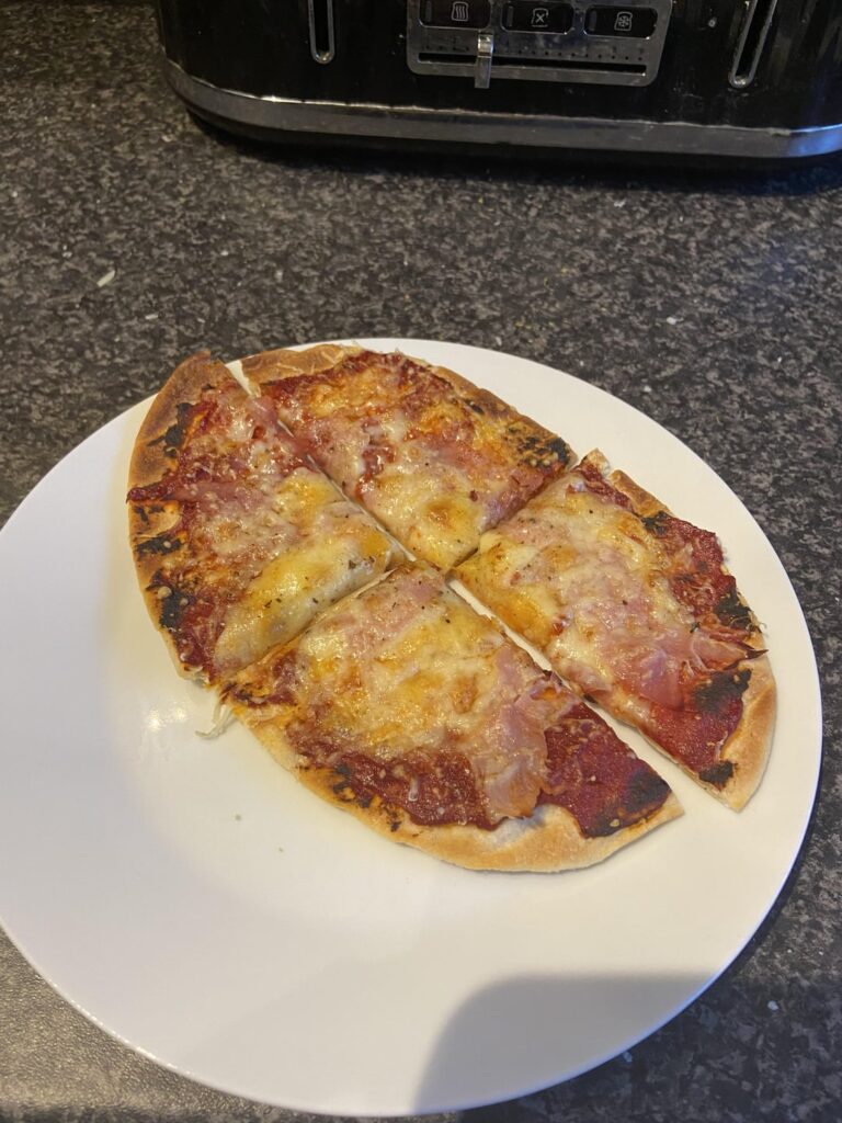 Flatbread Pizza Snack (180kcal)