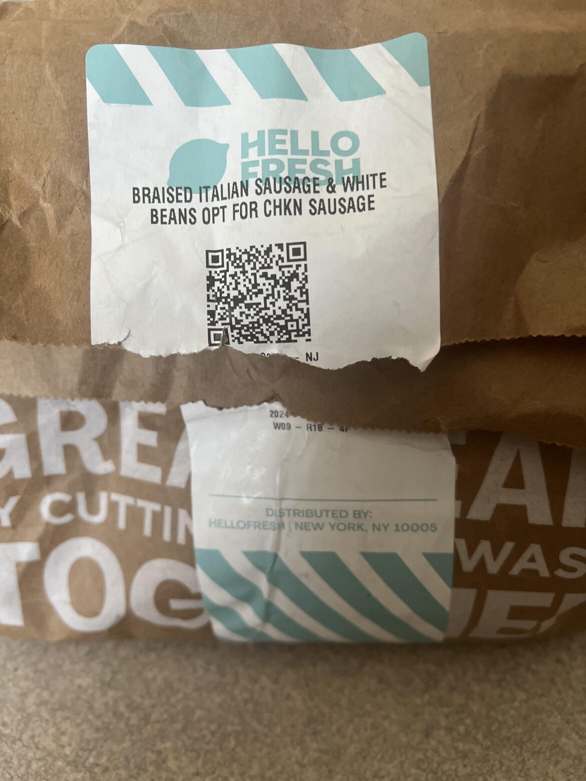 My two meal box had a 3rd bag of ingredients. Sorry to the person missing them.