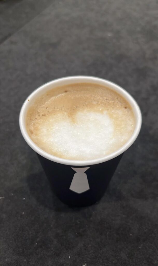Latte by Espresso Bella at a conference