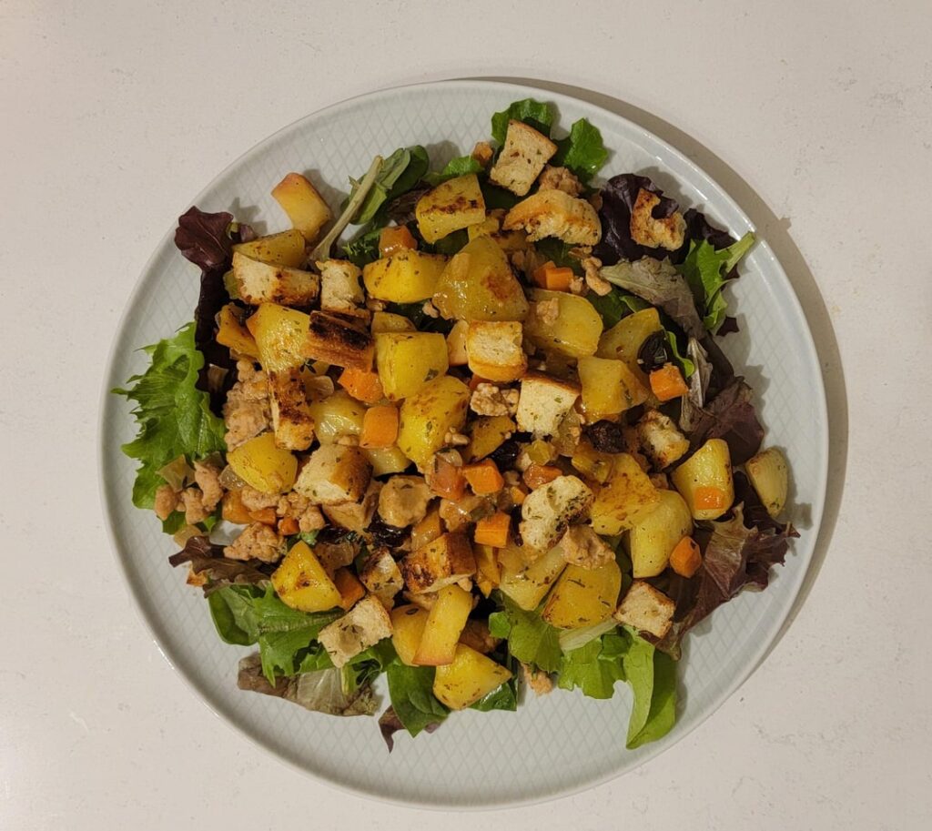 This is one of the recipes I got the week I forgot to pick the meals. Sausage-Apple Stuffing Bowls with Sage Gravy This is one of the recipes I got the week I forgot to pick the meals. Sausage-Apple Stuffing Bowls with Sage Gravy