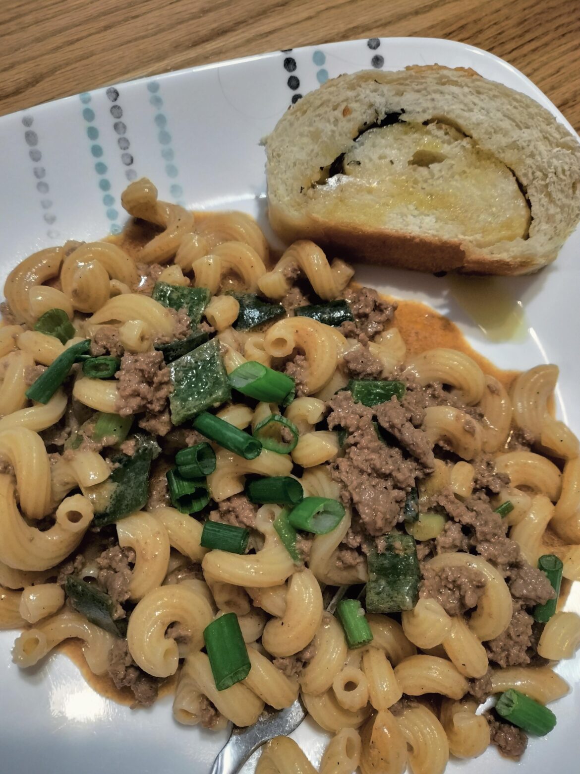 Southwest beef cavatappi 7/10