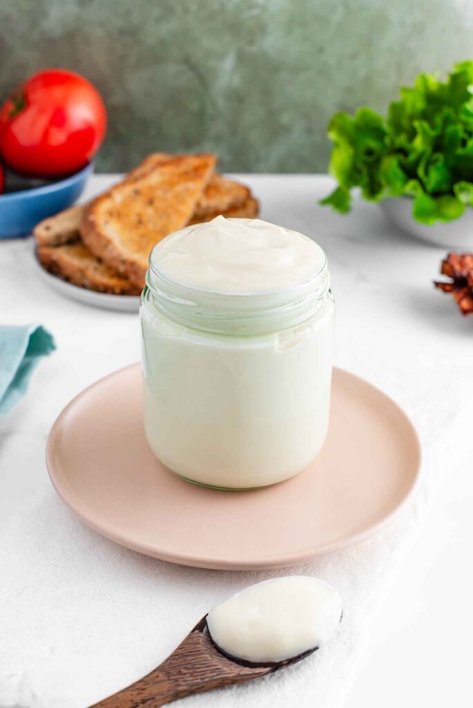 Oil-Free Mayo from Tofu
