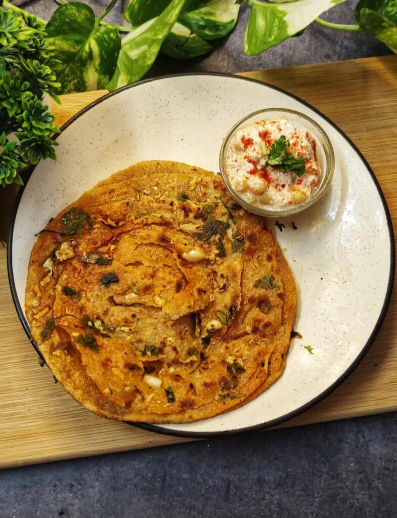 Garlic Laccha Paratha 😋😍