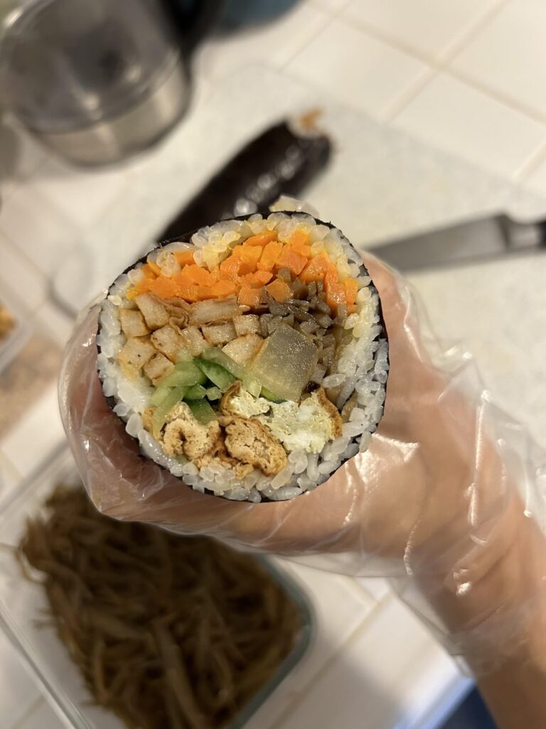 Craving for homemade Kimbab!