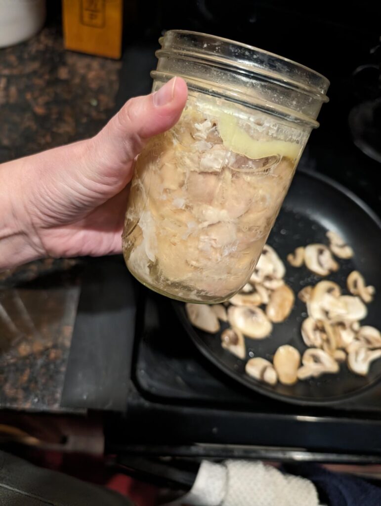 Ok, I'm sold on canned chicken