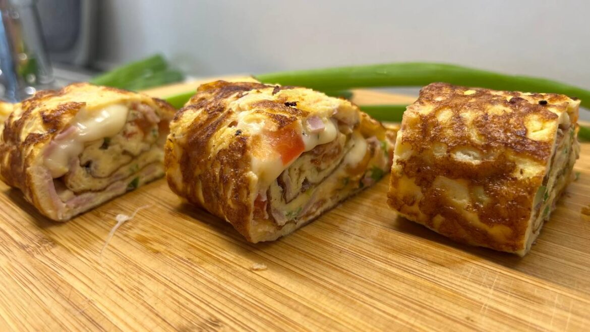 If you want to have a delicious and beautiful breakfast. The omelette wasn’t too burnt, I know that, don’t write that)