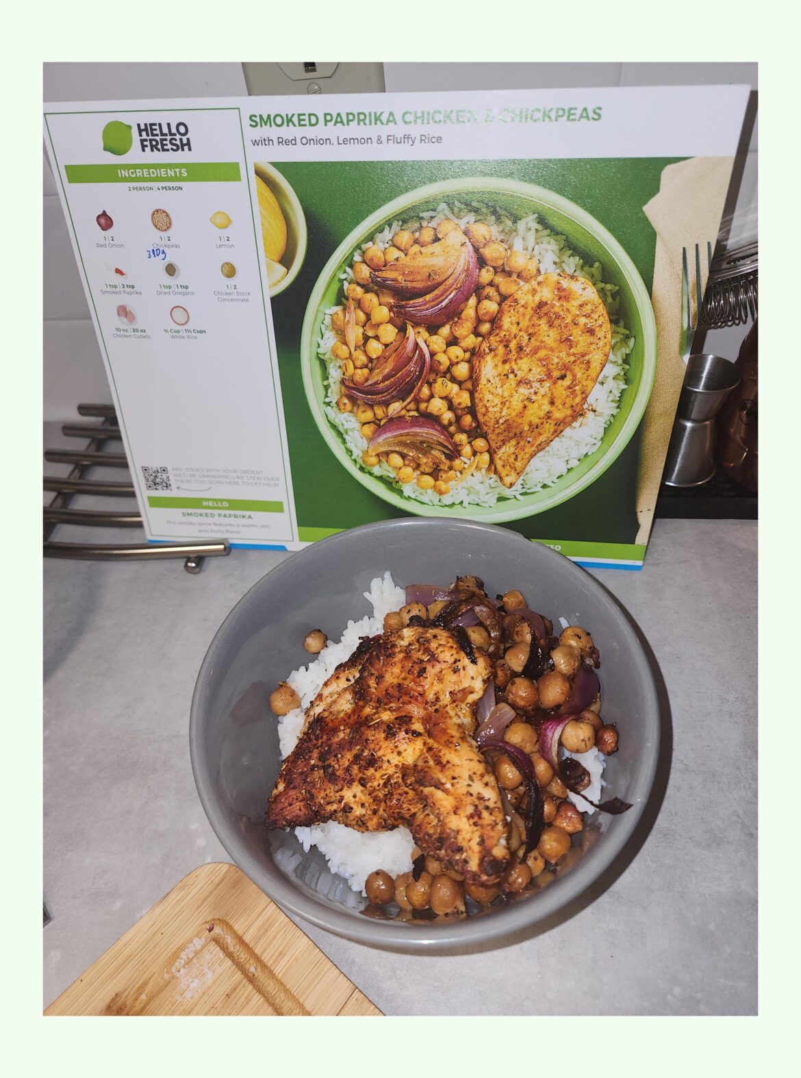 Smoked Paprika Chicken & Chickpeas