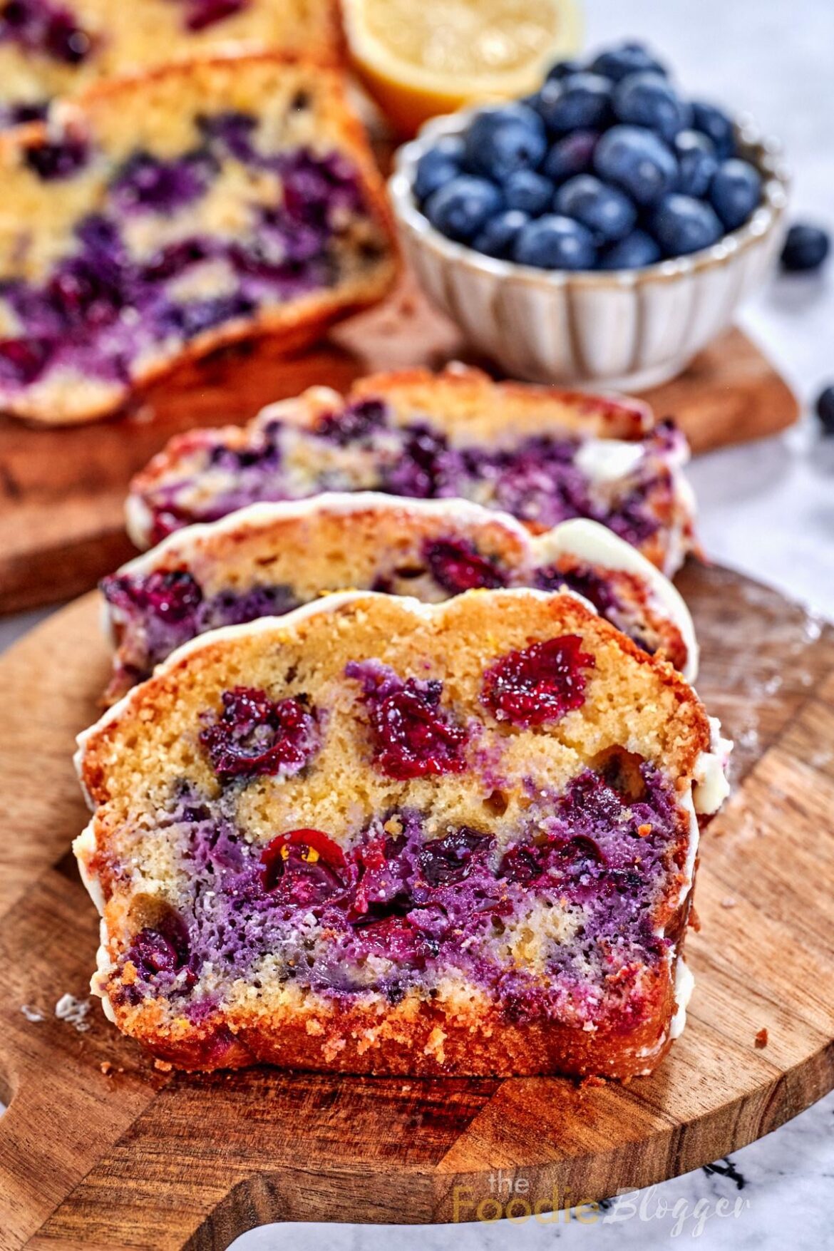 Lemon Blueberry Bread! Super Cheap, moist, and easy
