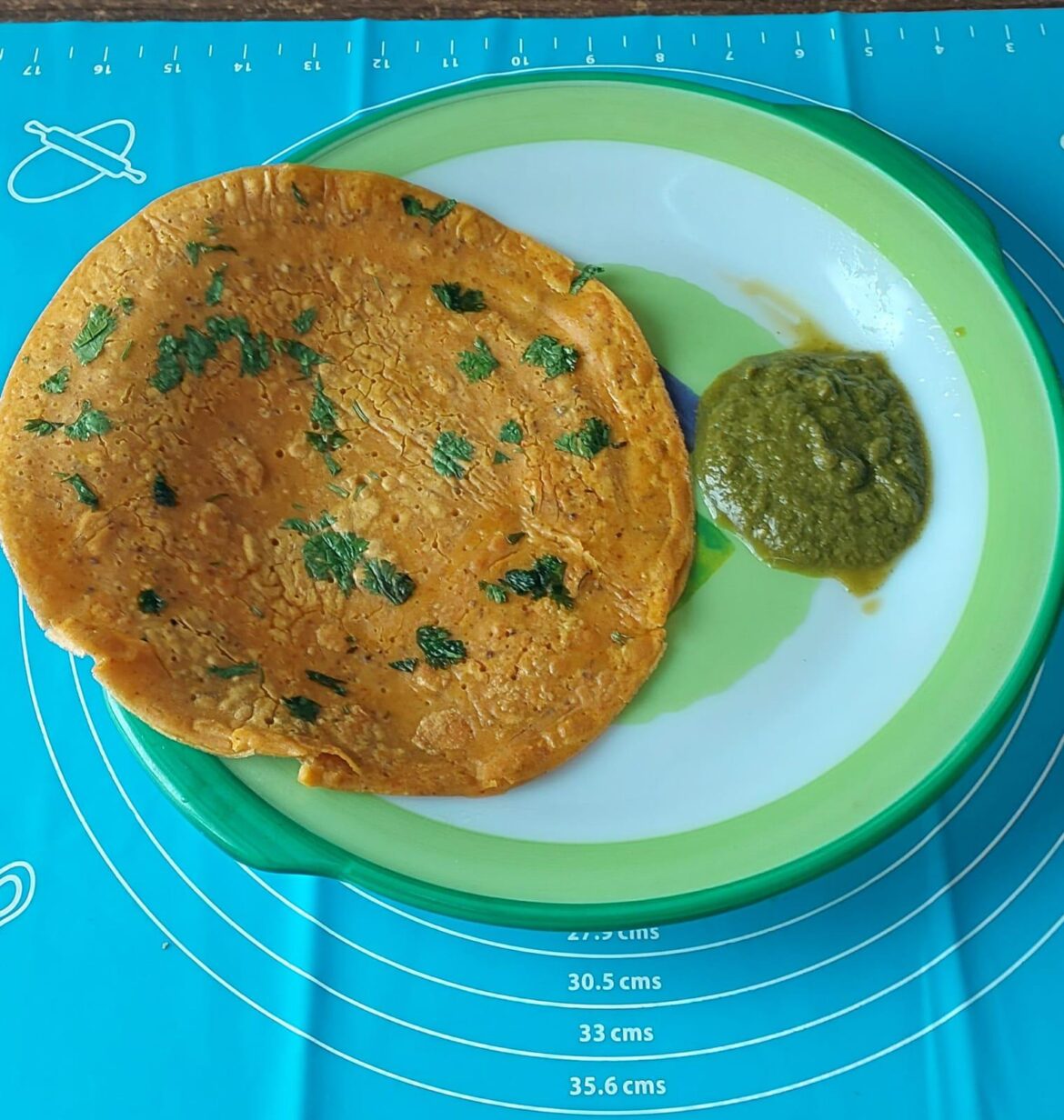 GRAM FLOUR PANCAKE (BESAN KA CHILLA)