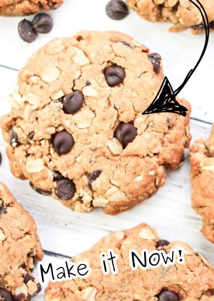 Oatmeal Peanut Butter Cookies (Gluten Free)